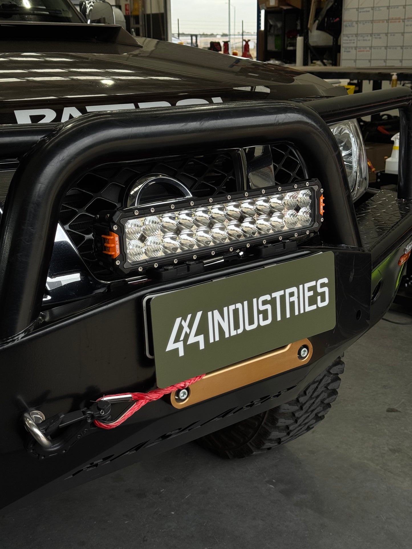 Custom Vanity Plate with Hook on Clip System