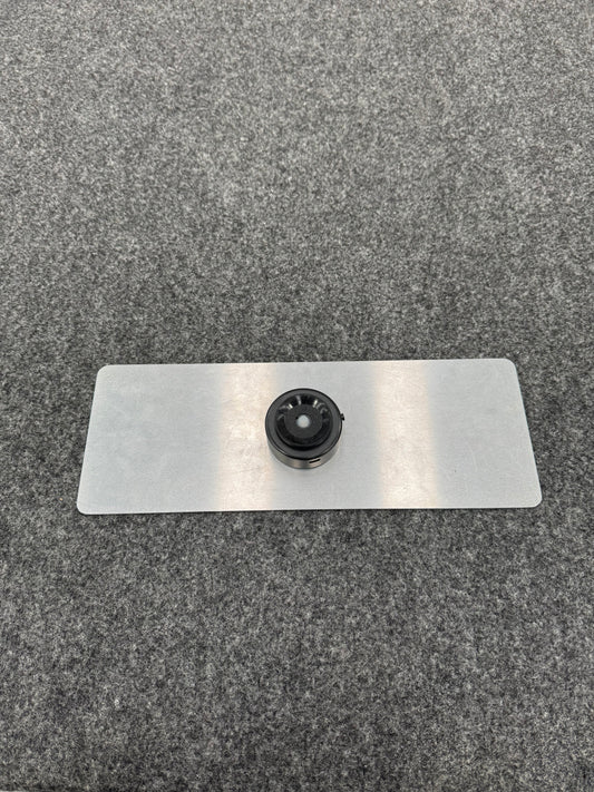 Custom Vanity Plate with Electric Vacuum Suction Mounting System