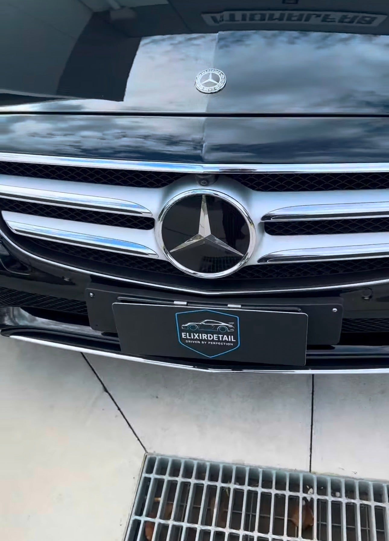 Custom Vanity Plate with Hook on Clip System