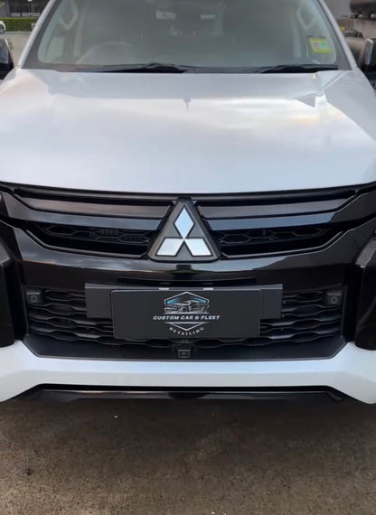 Custom Vanity Plate with Hook on Clip System